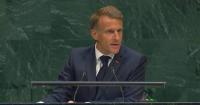 Macron calls Gaza situation shameful, urges action at UNGA session