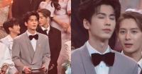 This moment of Zhang Linghe, Jackson Wang and Zhou Shen at Macau gala event has netizens in stitches