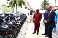 Benin’s civil protection agency hits turning point as OIM delivers new fleet and gear