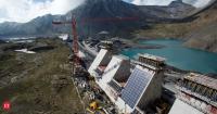 Swiss engineers installed nearly 5,000 solar panels on an Alpine peak dam 8,200 feet above sea level. Now it produces up to 50% of the electricity used during winter
