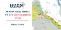 RSADO Raises Alarm as US Lets Eritrea Sanctions Expire