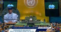 President Bio Challenges World Leaders to Rethink Global Priorities at UN General Assembly