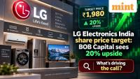 LG Electronics India share price target: BOB Capital sees 20% upside | What’s driving the call?