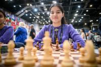 Turkmen female chess players pulled off a sensational victory over Argentina at the Olympiad in Samarkand