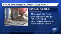 State readies resources as flash flood threat grows