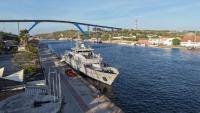 French Navy Patrol Vessel La Combattante Makes Port Visit to Curaçao
