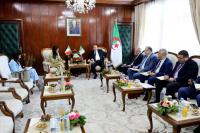 Minister of the Interior Receives Italian Ambassador to Algeria