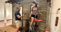 Take a selfie at this cabin before entering C.C. Lockwood's museum exhibit in Baton Rouge