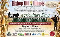 Wake Up Tri-Counties Todd DeDecker Talks Bishop Hill Jordbruksdagarna, or Agriculture Days, on September 26 and 27, 2026