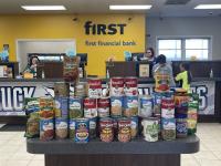 First Financial to host Bloomington Food Drive in October