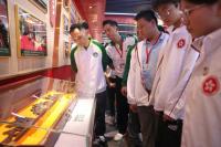 Hong Kong and Macao delegates engage in patriotic education at PLA Guards of Honor base in Beijing