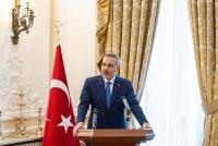 Turkish FM Fidan attends UN declaration on Gaza peace summit and meets Saudi, Syrian counterparts