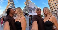 Thus, Velito El Bufón flaunts his love with Paula in the heart of Gran Vía in Madrid