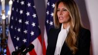 Melania Trump welcomes banned media outlets to UNGA event