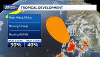 Tropical wave near Cabo Verde Islands could become short-lived tropical depression