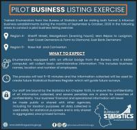 Bureau of Statistics – Advisory – Pilot Business Listing Exercise