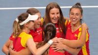 Spain set up Czech clash after victory in BJK Cup