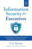 Information Security for Executives Addresses AI-Driven and Other Cybersecurity Risks for Business Leaders