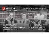 Unifor 'Built Here. For Here.' campaign highlights benefits of joining a made-in-Canada union