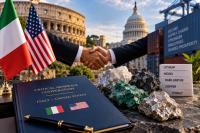 Italy and the US Sign Critical Minerals MoU Covering Supply Chains, Investment and Pricing