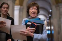 Maine Dems hammer Collins over report of pay-to-play probe. GOP senator calls it 'completely false'