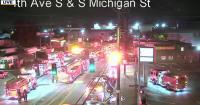 Crews respond to fire in Seattle's Georgetown neighborhood