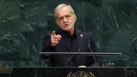 Iran’s Pezeshkian slams ‘terrorist’ US but extols diplomacy in UN speech