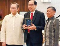 Dar recognized by global Filipino group