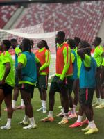 Super Eagles Hold Closed-Door Training Ahead Of Madagascar Clash