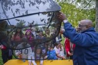 Commissioners and Certified Gardeners held Save the Monarch event at Von Nieda Park in Camden