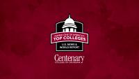 Centenary College named Top National Liberal Arts College by U.S. News & World Report