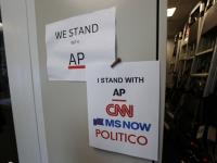 Media outlets access to White House restored after a chaotic few hours