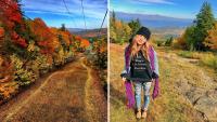 One of My Favorite Ways to See New Hampshire Fall Foliage Is From a Ski Lift