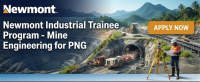 Newmont Industrial Trainee Program - Mine Engineering for PNG : APPLY NOW