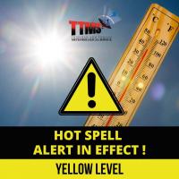 TTMS Issues Yellow-Level Hot Spell Alert For T&T