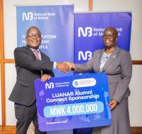 NBM plc backs LUANAR Alumni Network with K4 million sponsorship