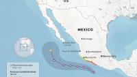 Major Hurricane Polo Tracks Off Mexican Coast
