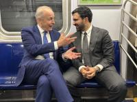 Mamdani and Irish Leader Talk Housing on G Train, as Palestine-Israel Looms at UN Meeting
