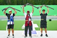 Taiwan win skeet, wushu and gymnastics bronzes