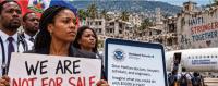 Haitians condemn US bribe   to return to Haiti