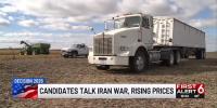 Nebraska Rep. Flood, Backemeyer debate Iran war, rising prices in District 1 race