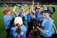 Journalists get the win in high-scoring Congressional Women’s Softball Game