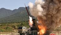North Korea test-fires upgraded 240-millimeter multiple rocket launcher system