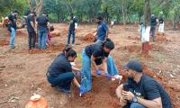 Special 'Haritha Haram' (Green Drive) at Agri-University in Collaboration with Nirman NGO