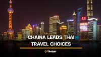 China attracts the largest share of Thai holidaymakers