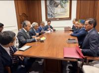Foreign Minister Khanal meets Pakistani counterpart Ishaq Dar on UNGA sidelines