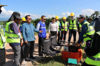 Lao Officials Receive Practical Training on Irrigation Dam Safety Inspection