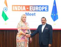 Jitendra Singh discusses India-EU FTA implementation and critical technologies with European Parliament delegation