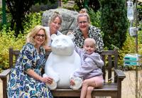 Pilgrim Pathways School receives panda cub ahead of Panda Meander sculpture trail