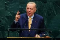 Turkey's Erdogan says equal climate pace unrealistic due to financing gaps